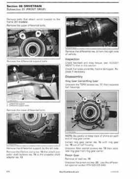 2008 Can-Am Outlander 500/650/800, Renegade 500/800 Service Manual, Page 322