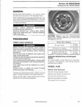 2008 Can-Am Outlander 500/650/800, Renegade 500/800 Service Manual, Page 329