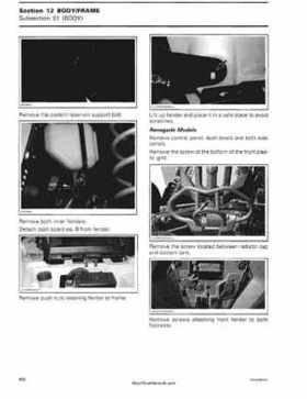 2008 Can-Am Outlander 500/650/800, Renegade 500/800 Service Manual, Page 404