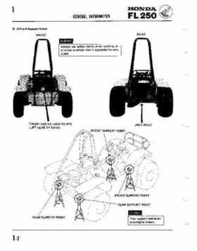 1980-1981 Honda Odyssey FL250 Shop Manual, Page 5