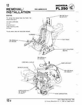 1980-1981 Honda Odyssey FL250 Shop Manual, Page 100