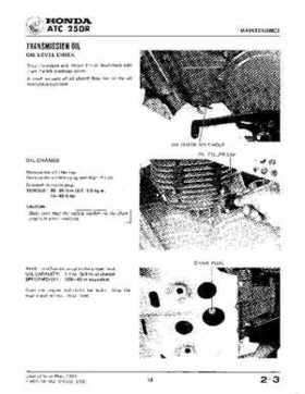 1981-1984 Official Honda ATC250R Shop Manual, Page 15