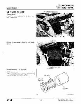 1981-1984 Official Honda ATC250R Shop Manual, Page 16