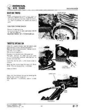 1981-1984 Official Honda ATC250R Shop Manual, Page 19