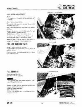 1981-1984 Official Honda ATC250R Shop Manual, Page 20