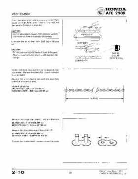 1981-1984 Official Honda ATC250R Shop Manual, Page 22