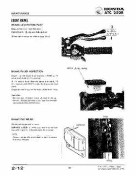 1981-1984 Official Honda ATC250R Shop Manual, Page 24