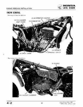 1981-1984 Official Honda ATC250R Shop Manual, Page 44