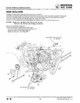1981-1984 Official Honda ATC250R Shop Manual, Page 46