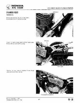 1981-1984 Official Honda ATC250R Shop Manual, Page 49