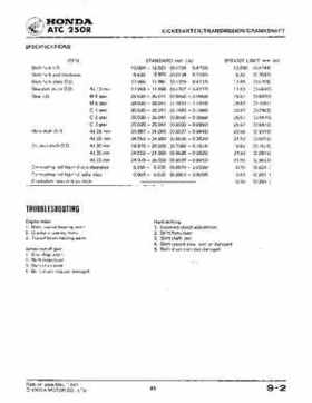 1981-1984 Official Honda ATC250R Shop Manual, Page 85