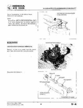 1981-1984 Official Honda ATC250R Shop Manual, Page 87