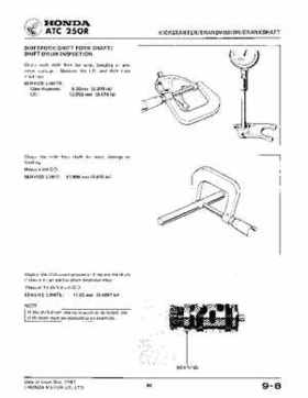1981-1984 Official Honda ATC250R Shop Manual, Page 91
