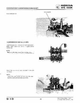 1981-1984 Official Honda ATC250R Shop Manual, Page 96