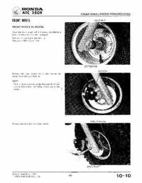 1981-1984 Official Honda ATC250R Shop Manual, Page 109
