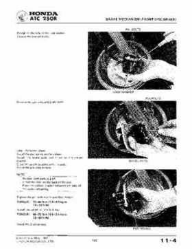 1981-1984 Official Honda ATC250R Shop Manual, Page 135