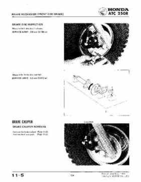 1981-1984 Official Honda ATC250R Shop Manual, Page 136