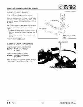 1981-1984 Official Honda ATC250R Shop Manual, Page 142