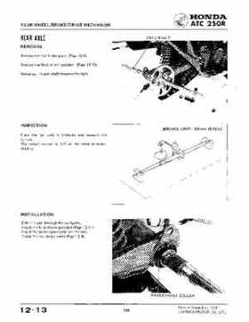 1981-1984 Official Honda ATC250R Shop Manual, Page 156