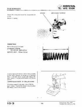1981-1984 Official Honda ATC250R Shop Manual, Page 160
