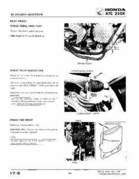 1981-1984 Official Honda ATC250R Shop Manual, Page 192