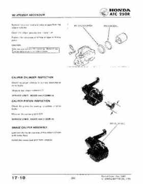 1981-1984 Official Honda ATC250R Shop Manual, Page 202