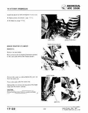 1981-1984 Official Honda ATC250R Shop Manual, Page 206
