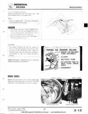 1982-1983 Official Honda ATC 200E Big Red Shop Manual, Page 29