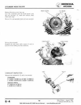 1982-1983 Official Honda ATC 200E Big Red Shop Manual, Page 58