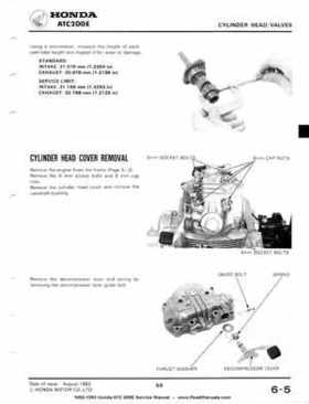 1982-1983 Official Honda ATC 200E Big Red Shop Manual, Page 59