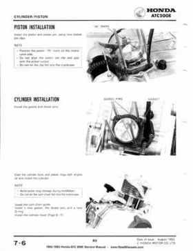 1982-1983 Official Honda ATC 200E Big Red Shop Manual, Page 80