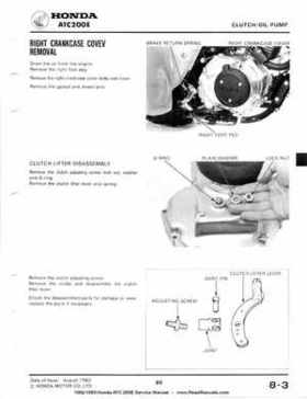 1982-1983 Official Honda ATC 200E Big Red Shop Manual, Page 84