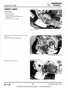 1982-1983 Official Honda ATC 200E Big Red Shop Manual, Page 99