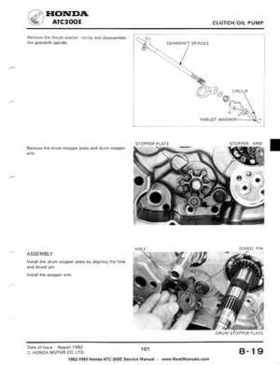 1982-1983 Official Honda ATC 200E Big Red Shop Manual, Page 100