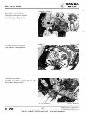 1982-1983 Official Honda ATC 200E Big Red Shop Manual, Page 101