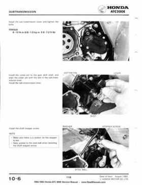 1982-1983 Official Honda ATC 200E Big Red Shop Manual, Page 116