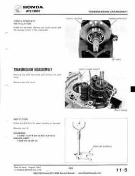 1982-1983 Official Honda ATC 200E Big Red Shop Manual, Page 122