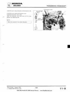 1982-1983 Official Honda ATC 200E Big Red Shop Manual, Page 126