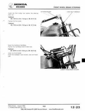 1982-1983 Official Honda ATC 200E Big Red Shop Manual, Page 150