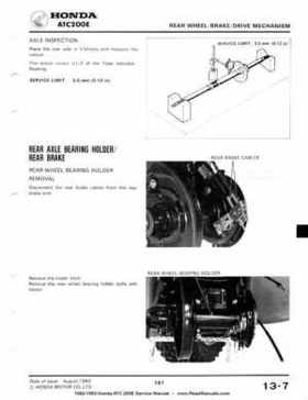 1982-1983 Official Honda ATC 200E Big Red Shop Manual, Page 158