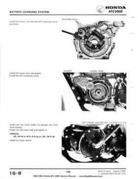 1982-1983 Official Honda ATC 200E Big Red Shop Manual, Page 181