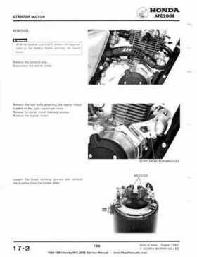 1982-1983 Official Honda ATC 200E Big Red Shop Manual, Page 183