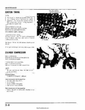 1983-1985 Original Honda ATC 200X Shop Manual, Page 25