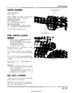 1983-1985 Original Honda ATC 200X Shop Manual, Page 34