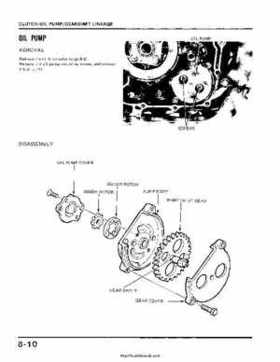 1983-1985 Original Honda ATC 200X Shop Manual, Page 91