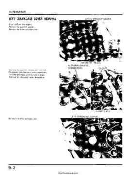 1983-1985 Original Honda ATC 200X Shop Manual, Page 100