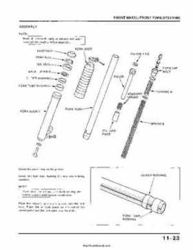 1983-1985 Original Honda ATC 200X Shop Manual, Page 140