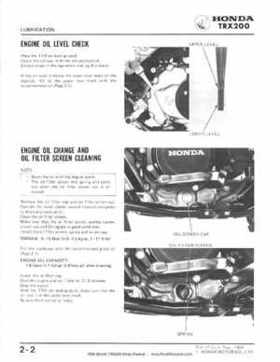 1984 Official Honda TRX200 Shop Manual, Page 18