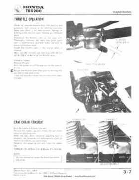 1984 Official Honda TRX200 Shop Manual, Page 27