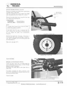 1984 Official Honda TRX200 Shop Manual, Page 31